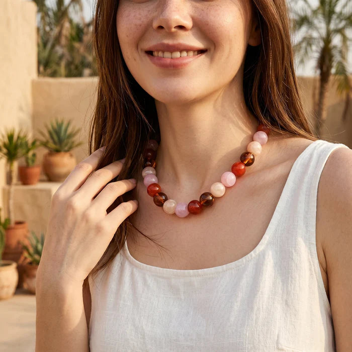 Chunky Beaded Necklace