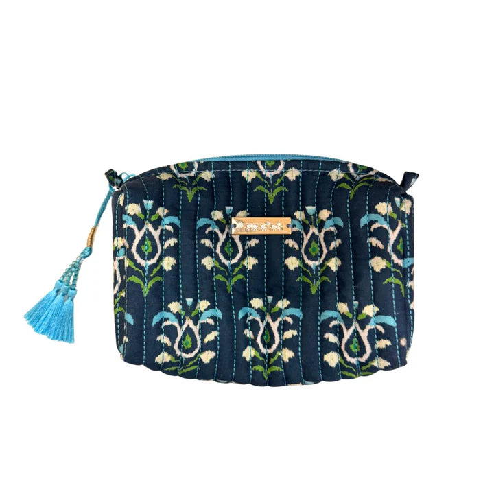 Rosemary Indigo Cosmetic Bag