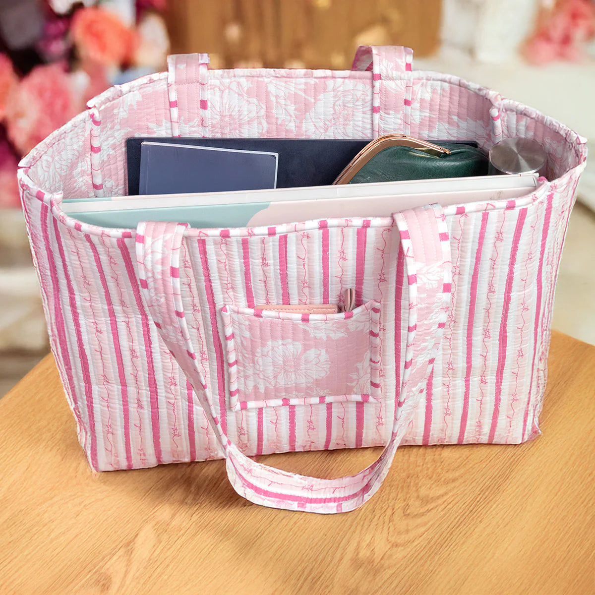 She Is Strong Tote