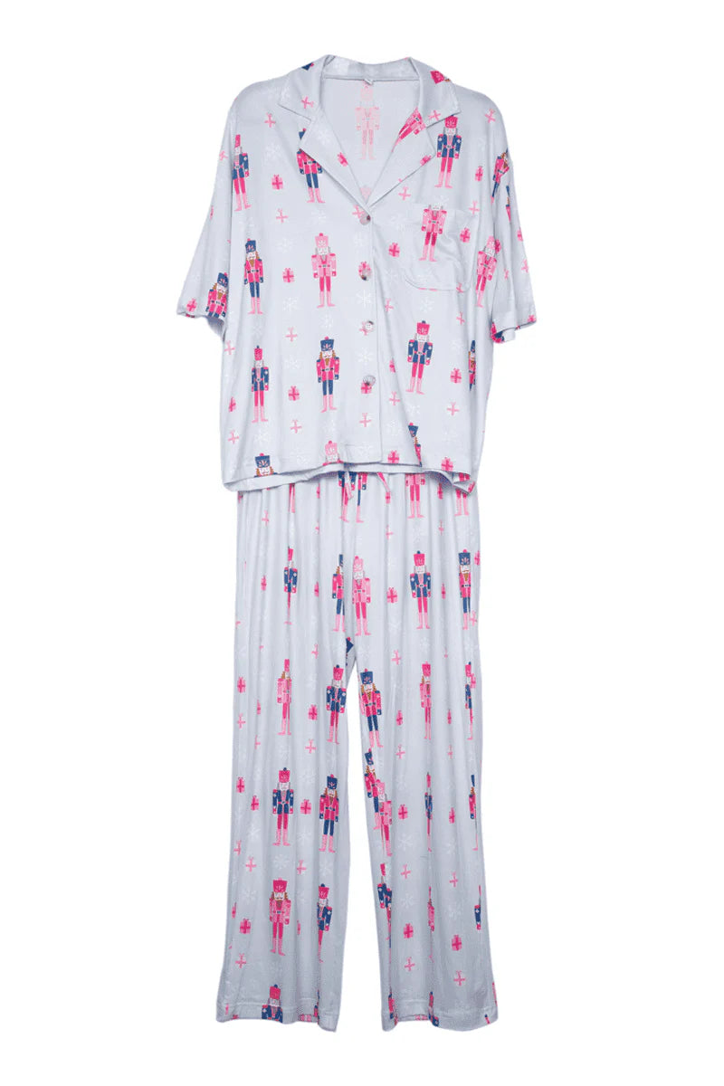 Nutcrackers Christmas Pajama Set